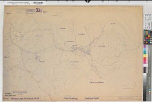 Asbeck (Menden), Umlegung Asbeck, Urkarte I Kirchlinde Flur 6
