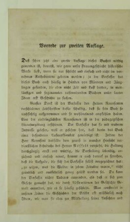 Vorrede zur zweiten Auflage