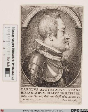 Bildnis Carlos, Infant von Spanien