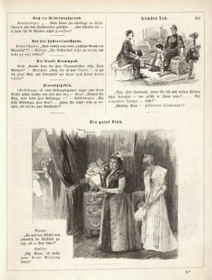 "Höchstes Lob" "Ein gutes Kind"