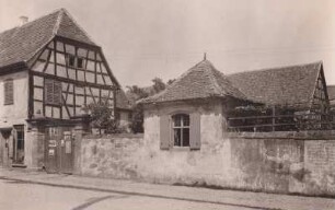 Bei Kirrweiler, Bauernhaus. Fachwerk. 1931