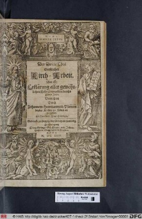 Das ist: Erklärung aller gewöhnlichen Fest-Evangelien durchs gantze Jahr
