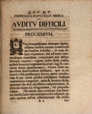 Diss. inaug. med. de auditu difficili