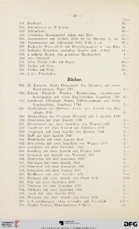 Bücher (Nr. 831-872)