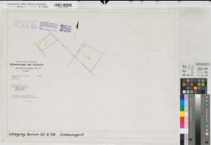 Beckum (Beckum), Umlegung Beckum-Ost, Schätzungsriß Vellern Flur 7