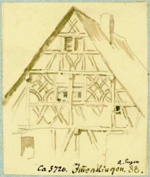Immendingen Fachwerkgiebel