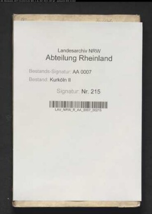 Besoldungslisten des erzbischöflichen Hofstaats