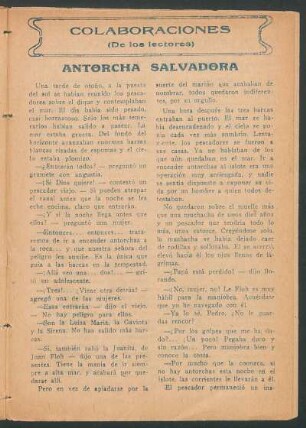 Colaboraciones : (De los lectores)