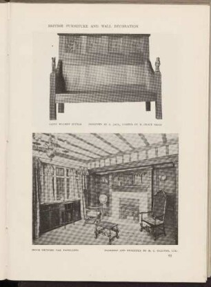 British wall and ceiling decoration [Abbildungen]