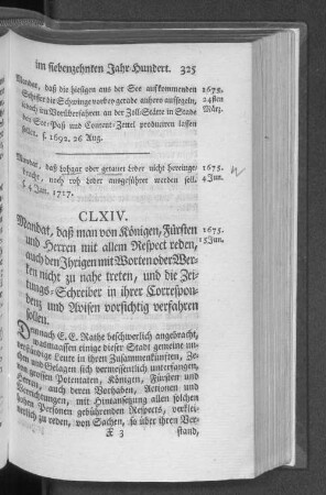 CLXIV.