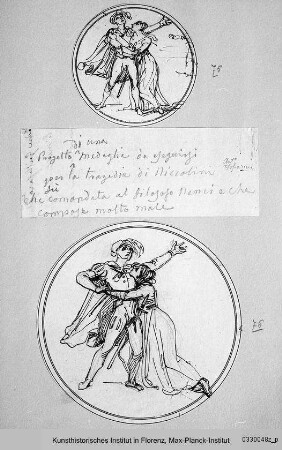 Entwurf für eine Medaille: nach Niccolini, Antonio Foscarini