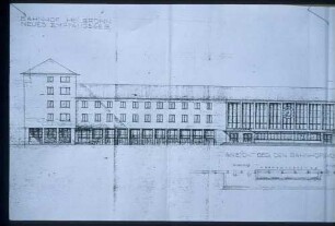 Neues Empfangsgebäude