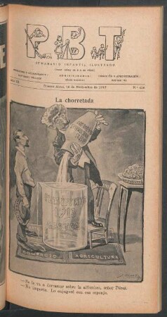 La chorretada - [Caricatura]