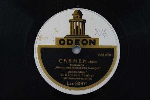 Carmen : Blumenarie: "Hier an dem Herzen treu geborgen" / (Bizet)