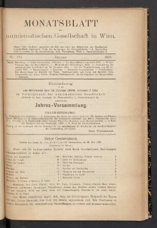 Nr. 174. Januar. 1898