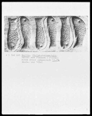 Fische, Füllung eines Ambos