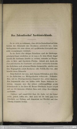 Das Zukunfsschaf Norddeutschlands