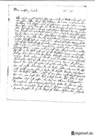 18: Brief von Johann Georg Sulzer an Johann Wilhelm Ludwig Gleim