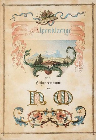 Alpenklaenge : für die Zither
