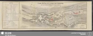 Plan général de la ville de Plombières de ses sources minérales et de ses bains