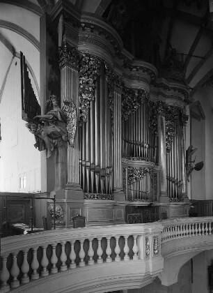 Freiberg. Große Silbermannorgel im Dom
