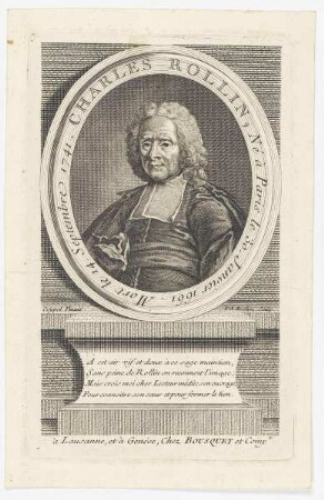 Bildnis des Charles Rollin