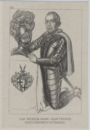 Bildnis des Carl Wilhelm Georg Johan Theodor Bodelschwingh-Plettenberg