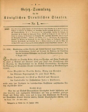 15. Januar-24. Dezember = Nr. 1-33