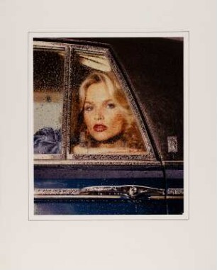 Frau in Rolls-Royce : Aufnahmeserie für den Castrol-Kalender "Girls and Cars" 1980, Blatt Dezember