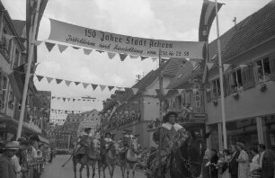 150jähriges Stadtjubiläum der Stadt Achern.