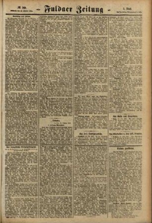 Zweite Ausgabe vom Mittwoch, den 20. Oktober 1915.