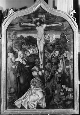 Flügelaltar mit Predella aus Mennwangen bei Salem