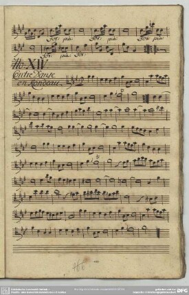 14. Anonymus, Contredanses, A-Dur