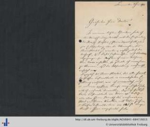 Brief, 03.06.1903