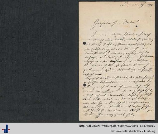 Brief, 03.06.1903