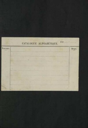 Catalogue alphabétique [Bibliothèque nationale de France]