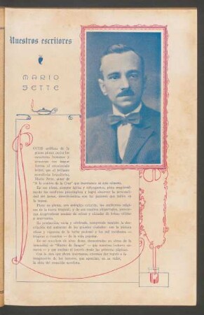 Nuestros escritores: Mario Sette