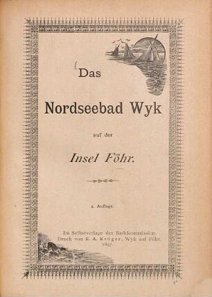 Das Nordseebad Wyk auf der Insel Föhr