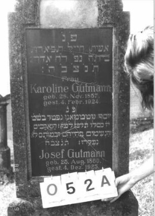 Grabstein 52A