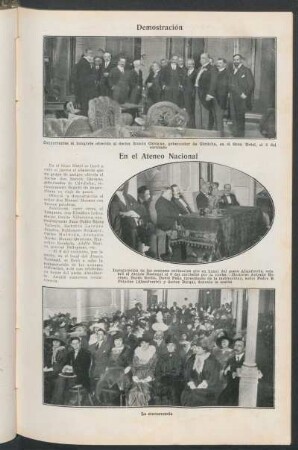 En el Ateneo Nacional