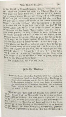 201-213 Historische Theologie