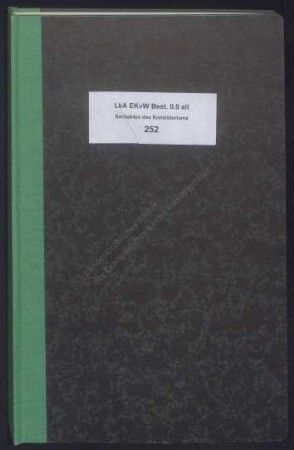 Kandidaten, Allgemeines (Prüfungen); Schema examinis Candidatorum S.S. Ministerii rite instaendi