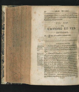 Tit. XXIV. De Emtione Et Venditione.