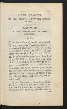 Liber Quartus De Jesu Christo Servatore Generis Humani.