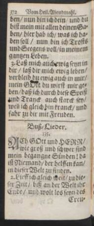 Buß-Lieder.