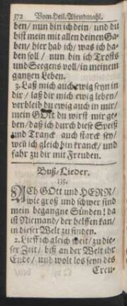 Buß-Lieder.