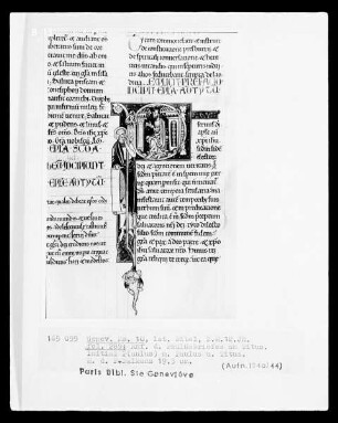 Bibel des Manerius Teil 3 — Anfang des Paulusbriefs an Titus mit Inituale P (aulus), Folio 289