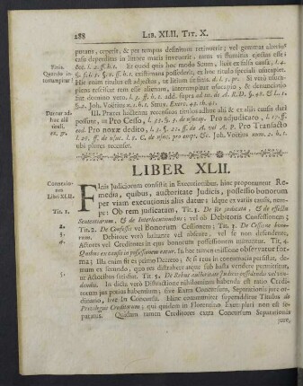 Liber XLII.