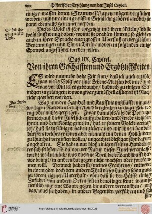 III.IIX: Von ihren Geschaefften und Ergoetzlichkeiten