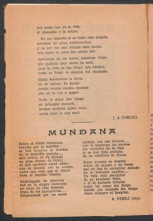 Mundana